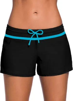 WILLBOND Women Swimsuit Shorts Tankini Swim Briefs Plus Size Bottom Boardshort Summer Swimwear Beach Trunks