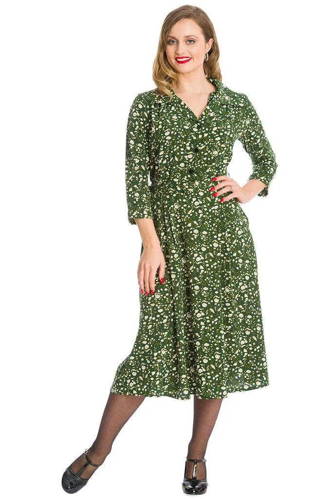 Winter Blooms Dress