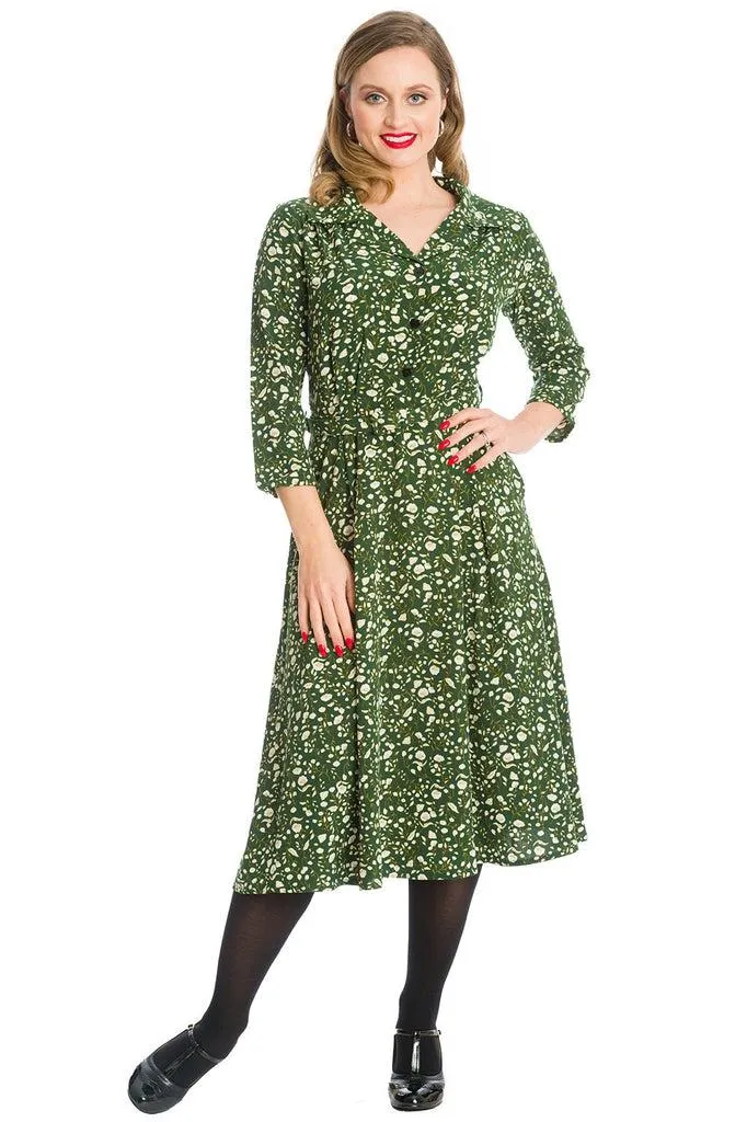 Winter Blooms Dress