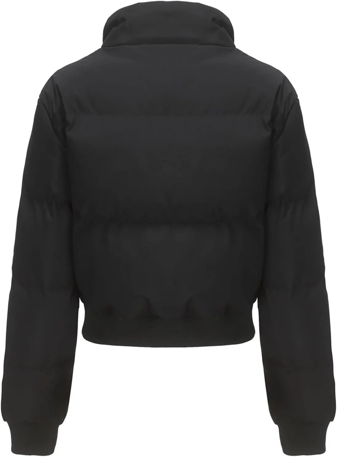 Women Cotton-Padded Jacket Short Cropped Jacket Loose-fit Down Serve Student Fashion Coat Women's Clothing
