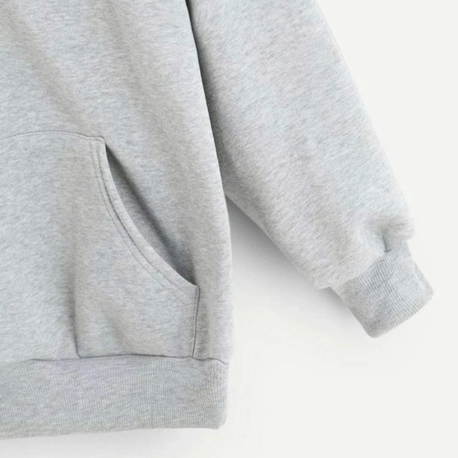 Womens Oversized Hoodies Basic Solid Sweatshirts 2024 Fall Fashion Outfits Drawstring Pullover Clothes with