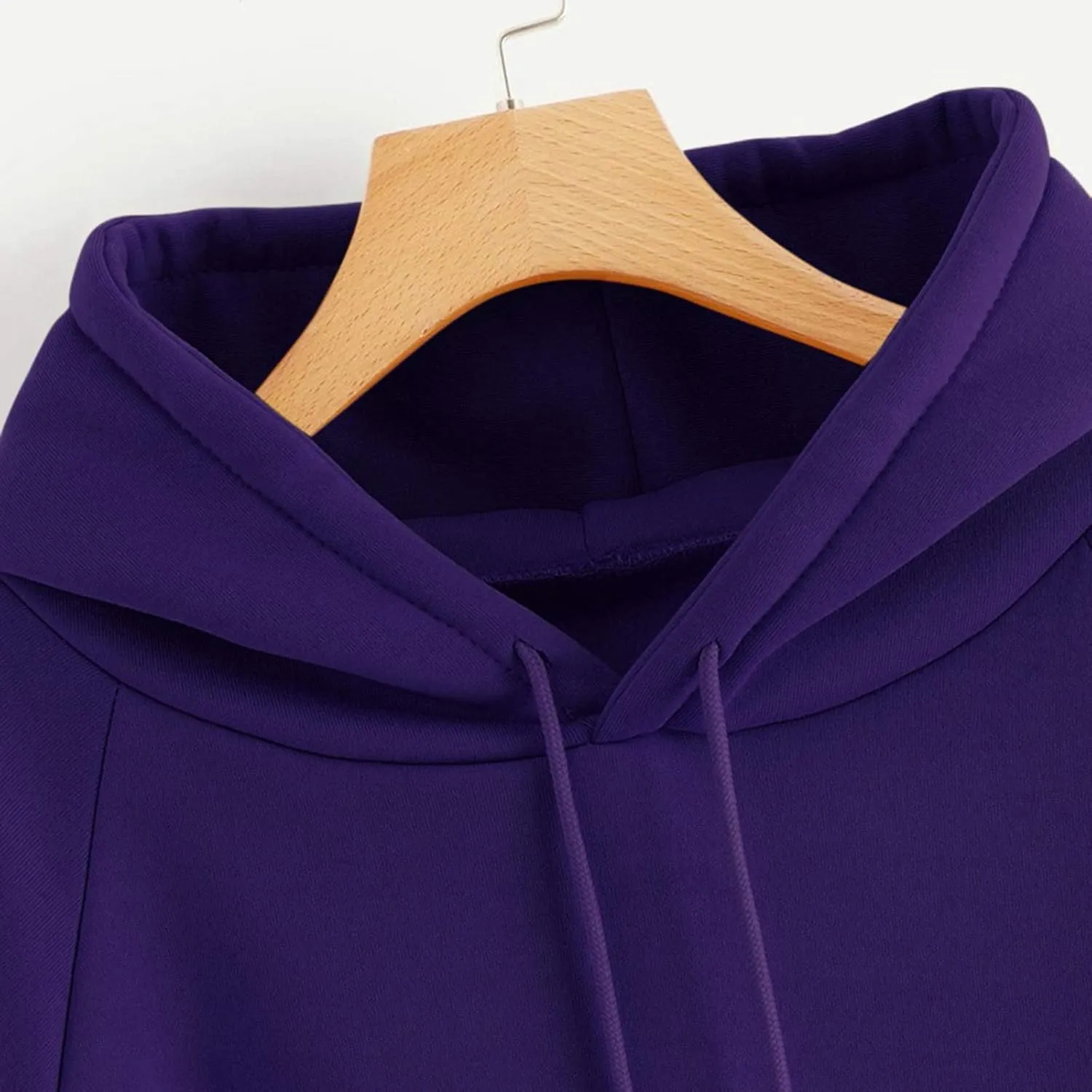 Womens Oversized Hoodies Basic Solid Sweatshirts 2024 Fall Fashion Outfits Drawstring Pullover Clothes with