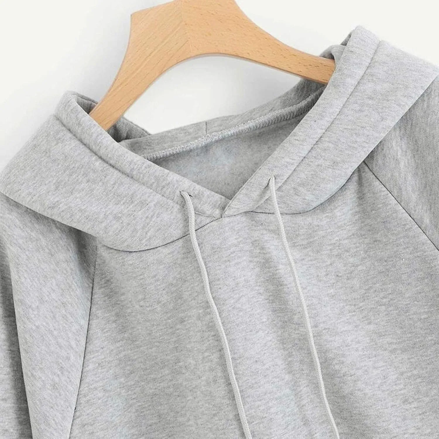 Womens Oversized Hoodies Basic Solid Sweatshirts 2024 Fall Fashion Outfits Drawstring Pullover Clothes with