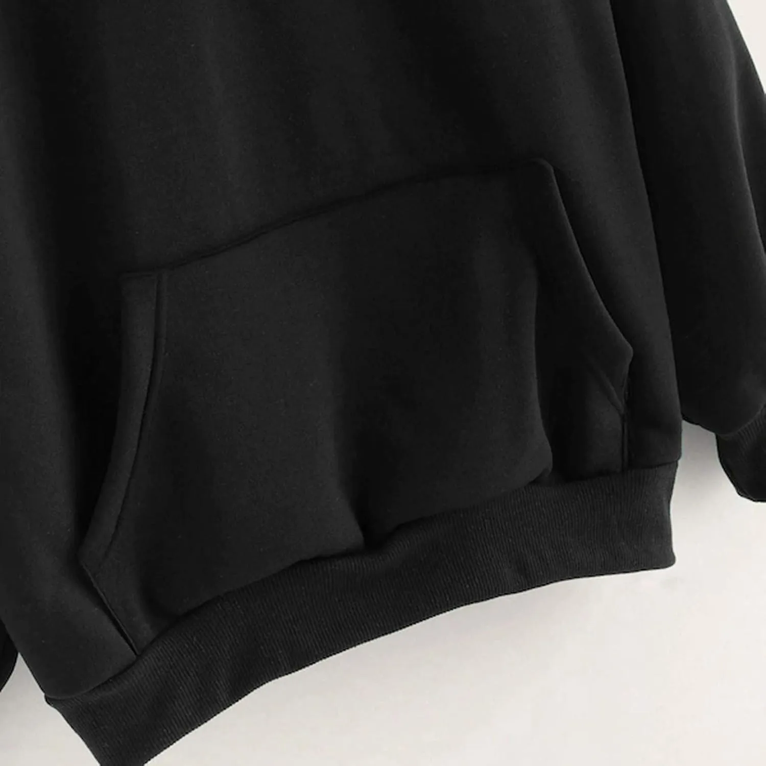 Womens Oversized Hoodies Basic Solid Sweatshirts 2024 Fall Fashion Outfits Drawstring Pullover Clothes with