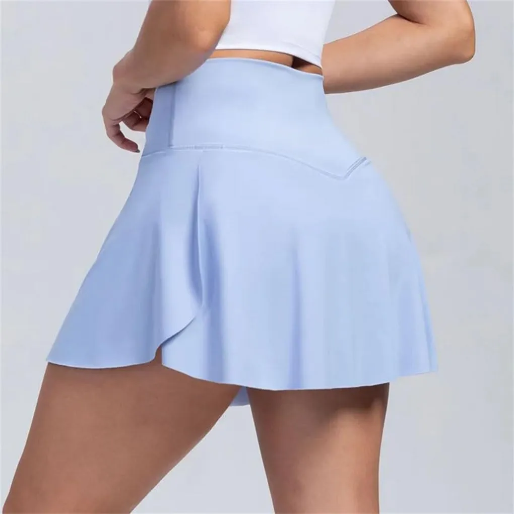 Women's Pleated Skirts Breathable High Waist Sport Fitness Mini Casual Outdoor Short Skirt