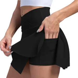 Women's Pleated Skirts Breathable High Waist Sport Fitness Mini Casual Outdoor Short Skirt