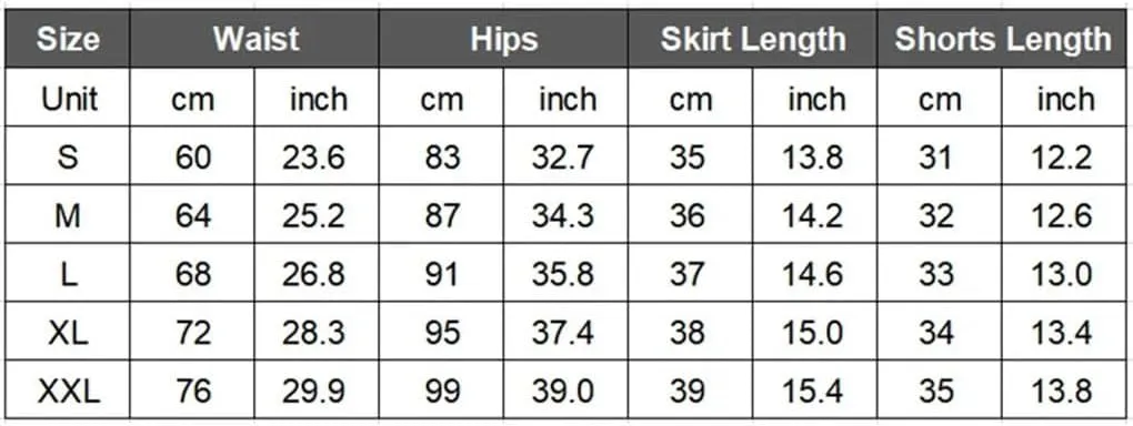 Women's Pleated Skirts Breathable High Waist Sport Fitness Mini Casual Outdoor Short Skirt