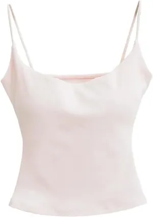 Women's Round Neck Spaghetti Strap Camisole Slim Summer Casual Slim Tank Top Y2k