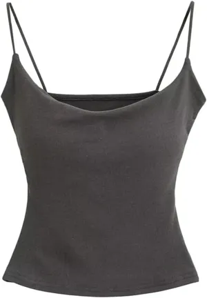 Women's Round Neck Spaghetti Strap Camisole Slim Summer Casual Slim Tank Top Y2k