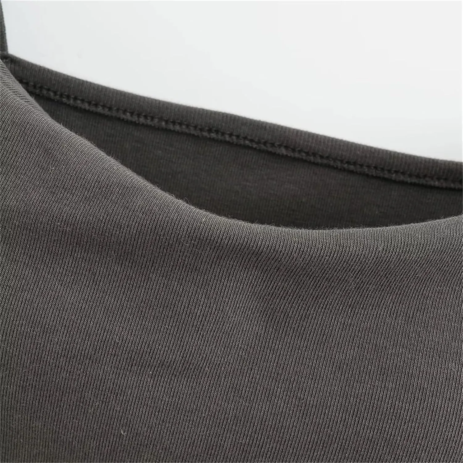 Women's Round Neck Spaghetti Strap Camisole Slim Summer Casual Slim Tank Top Y2k