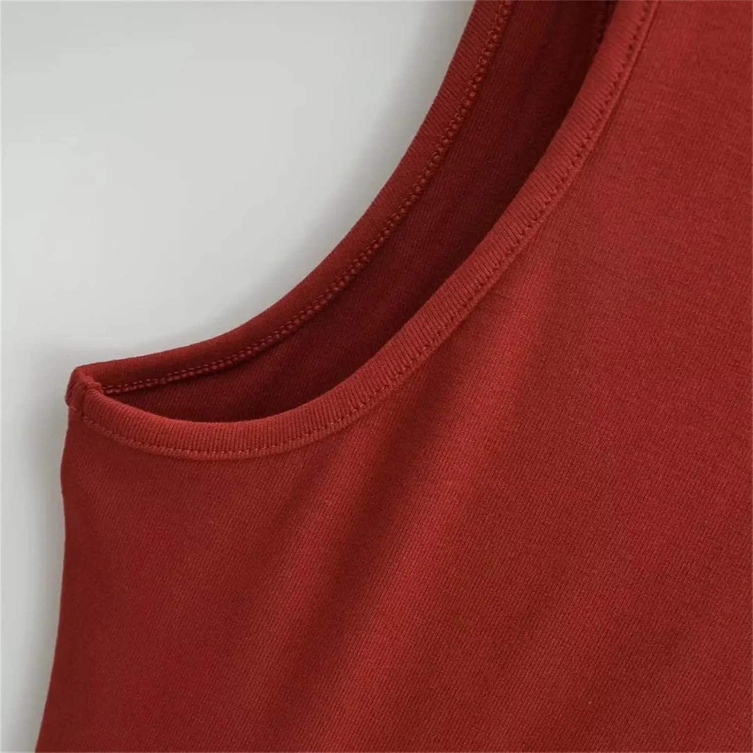 Women's Sleeveless Deep V Neck Camisole Slim Fit Solid Color Casual Street Tank Top