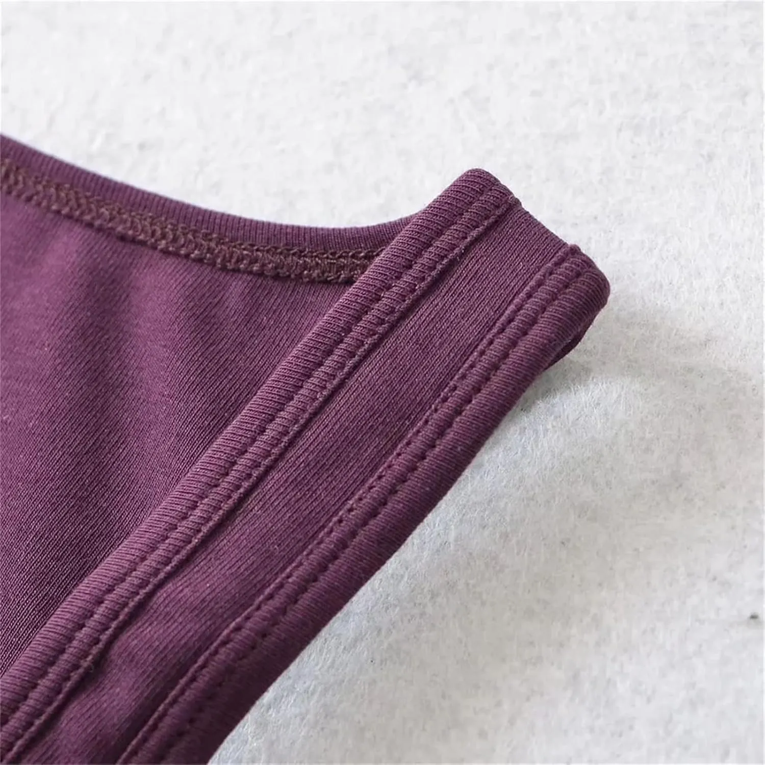 Women's Sleeveless Square Neck Camisole Summer Daily Casual Solid Color Slim Fit Tank Top