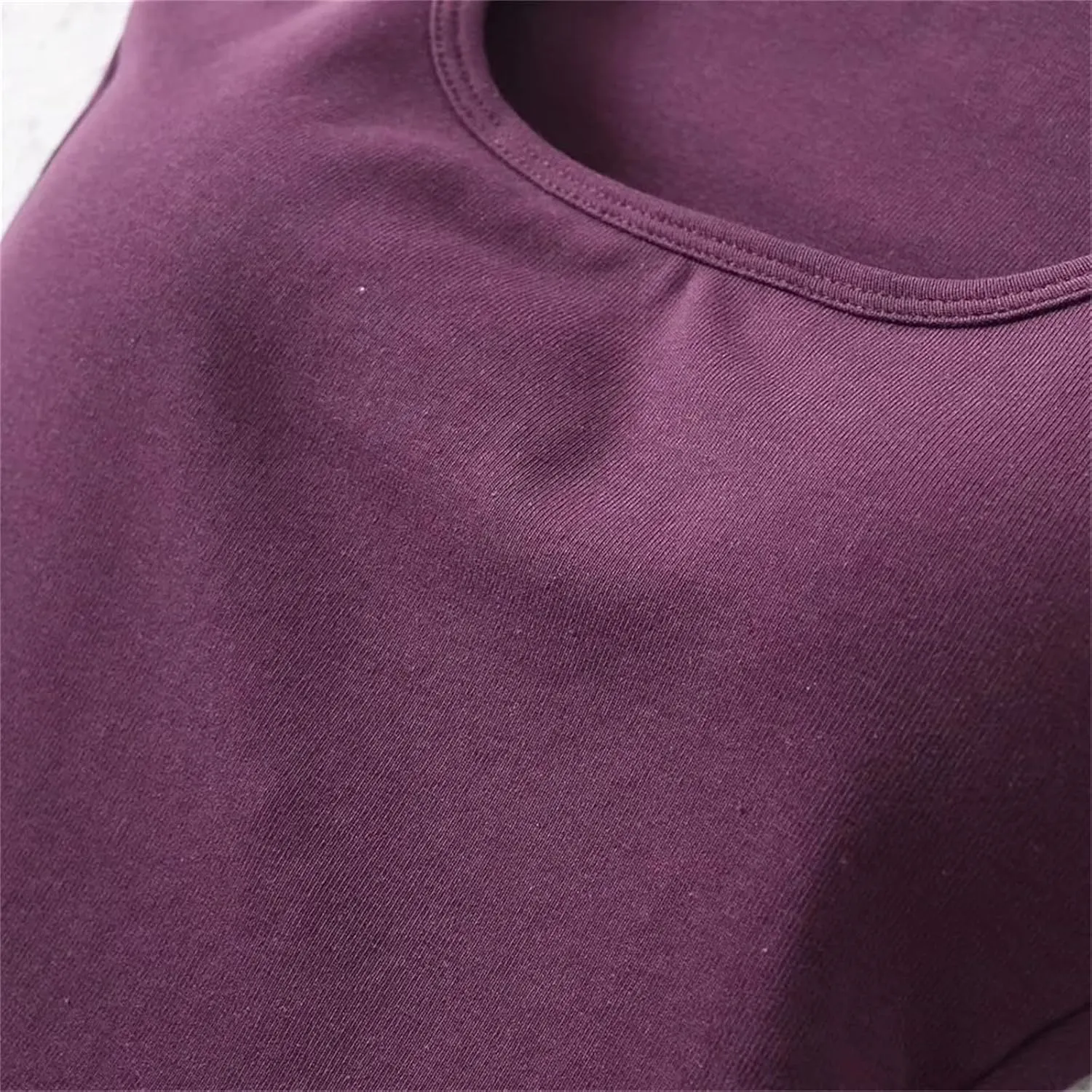 Women's Sleeveless Square Neck Camisole Summer Daily Casual Solid Color Slim Fit Tank Top