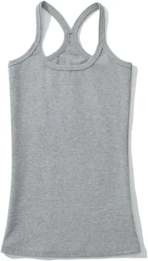 Women's Square Neck Racerback Camisole Slim Fit Summer Casual Ribbed Tank Top
