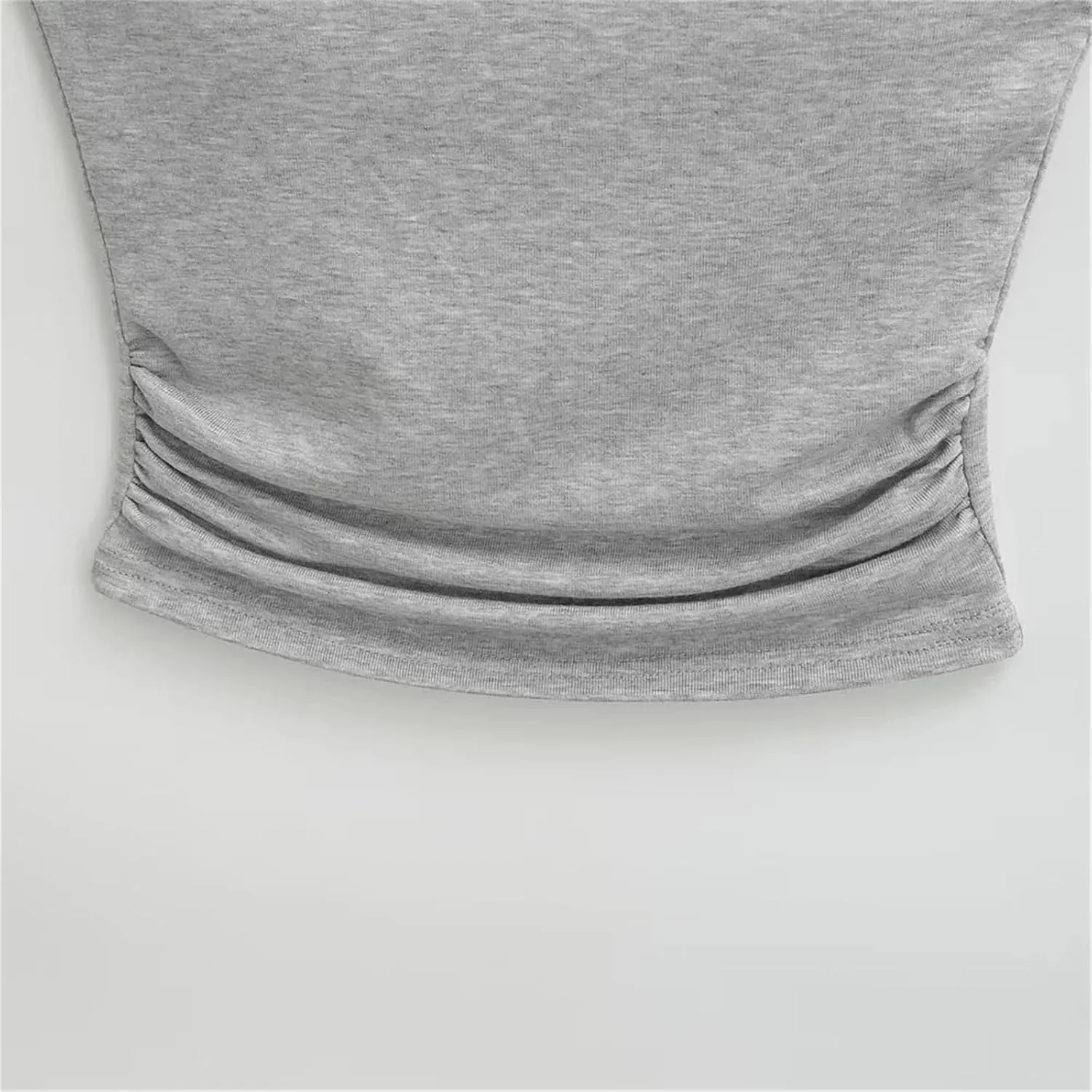 Women's Square Neck Spaghetti Strap Camisole Built-in Chest Pad Summer Casual Slim Fit Tank Top