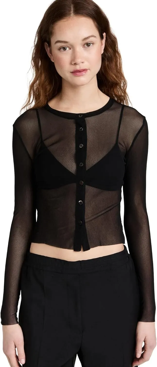 Women's Tulle Cardigan