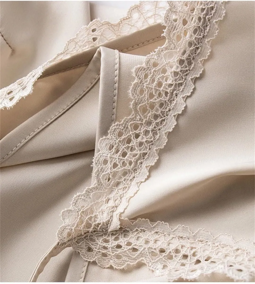 Women's V-Neck Camisole Silk Camis Sexy Lace Bottoming Shirt Sleeveless Top Silk Camisole Satin Camisole