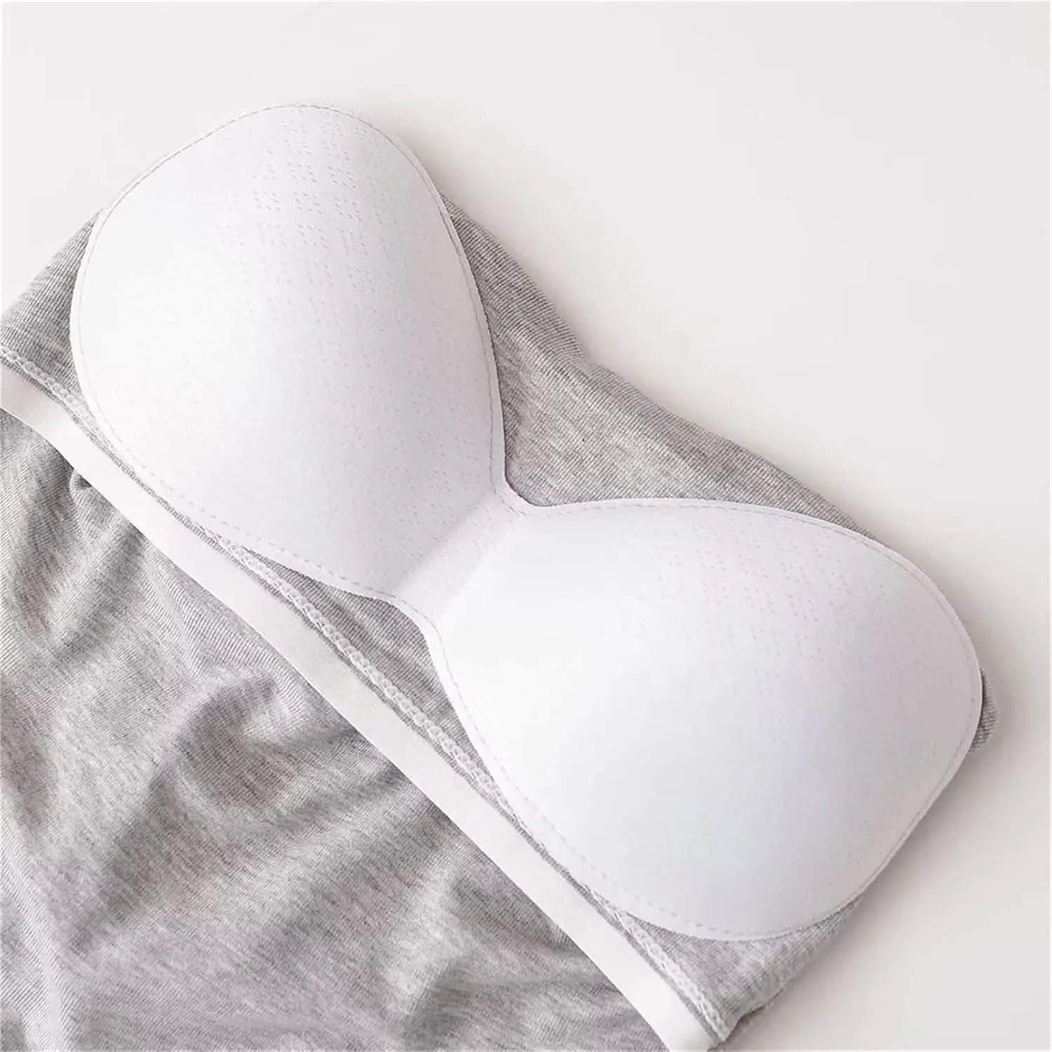 Women's V-Neck Tank Top Lace Trim Bow Decoration Built-in Chest Pad Slim-Fitting Camisole