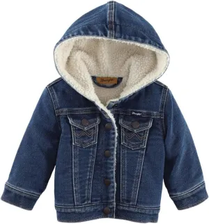 Wrangler Little Kids Blue Denim Jacket 0/3M