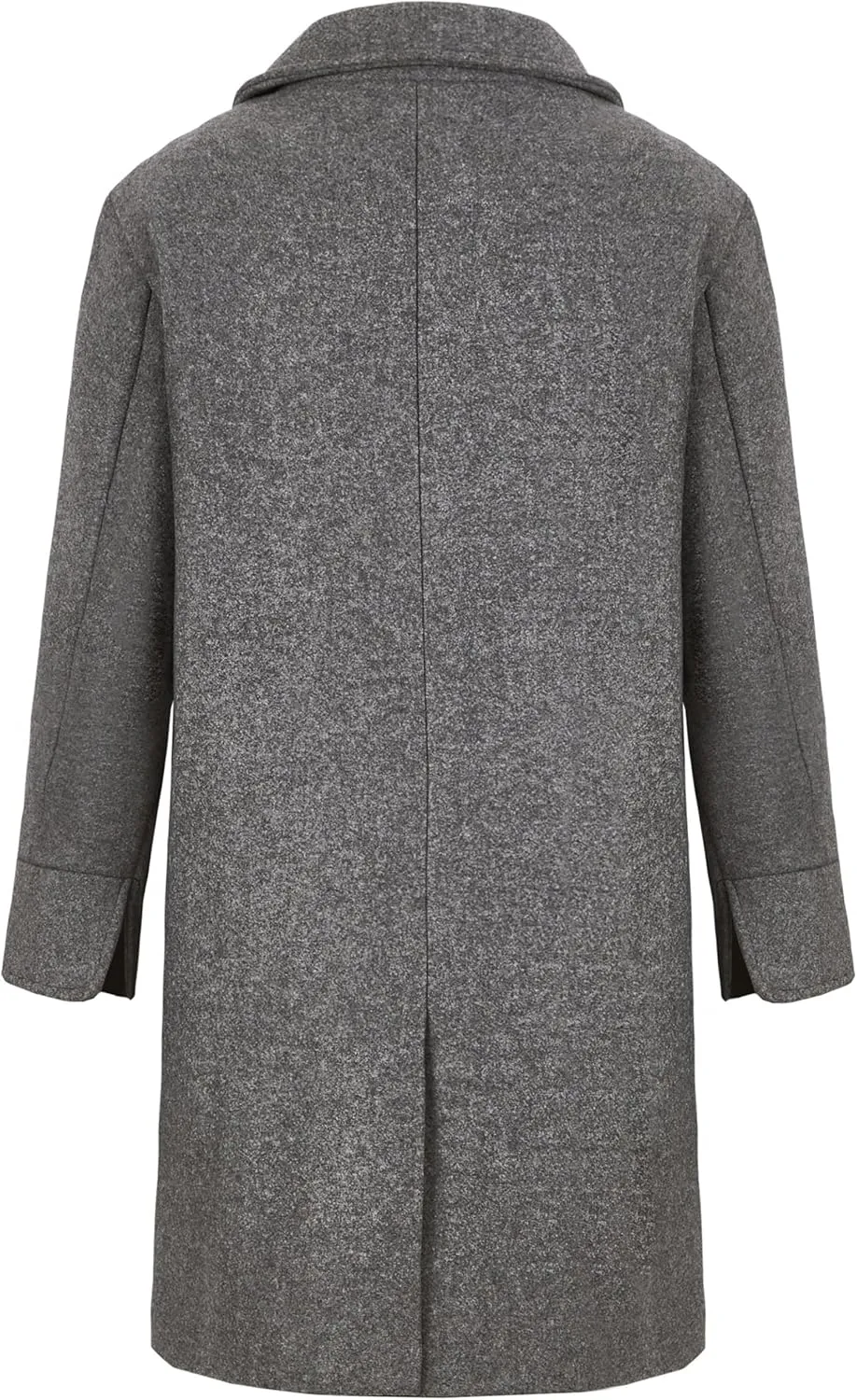 WULFUL Boys Double Breasted Wool Trench Coat Winter Pea Coat