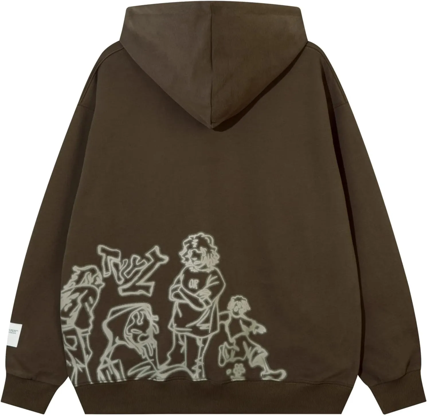 Y2k Hoodie for Women Men Fashion Carton Hoodie Retro Vintage Casual Hip Hop Long Sleeve Halajuku Sweatshirt