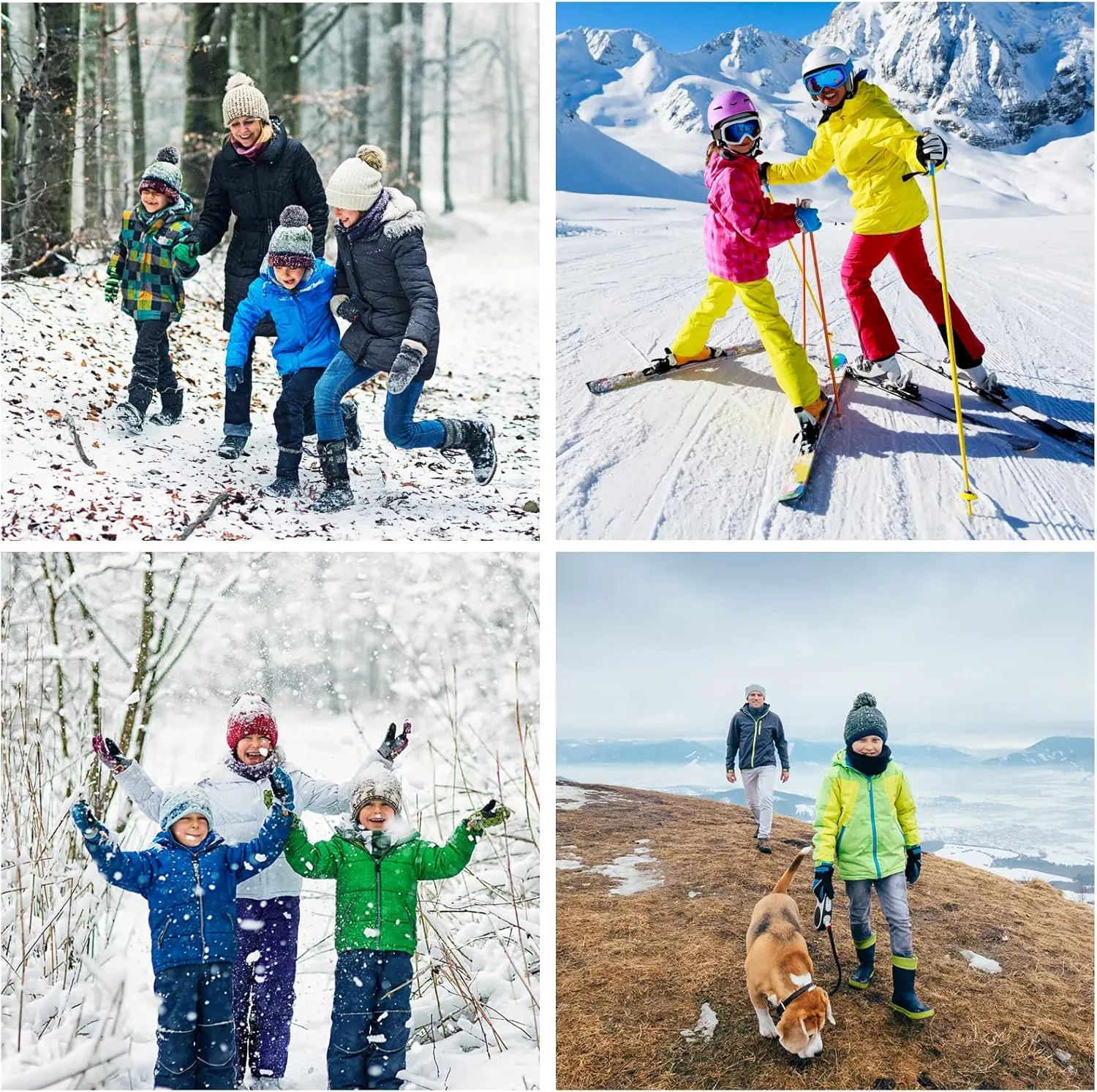 YINGJIELIDE Girl's Waterproof Ski Jacket,Kids Outdoor Snowboarding windproof Jacket,Fleece Lined Hooded,Warm Winter Snow Coat