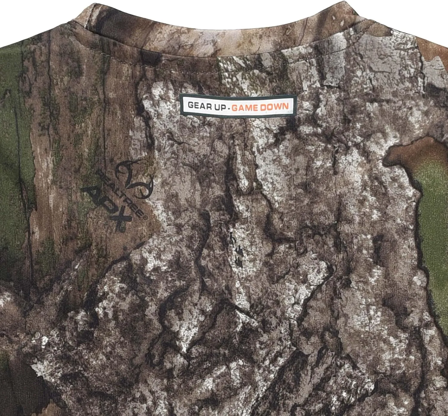 Youth Camouflage Short Sleeve Crewneck Shirt for Boys and Girls