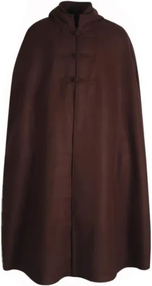 ZanYing Meditation Buddhist Thickened Hooded Cloak Monk Outfit